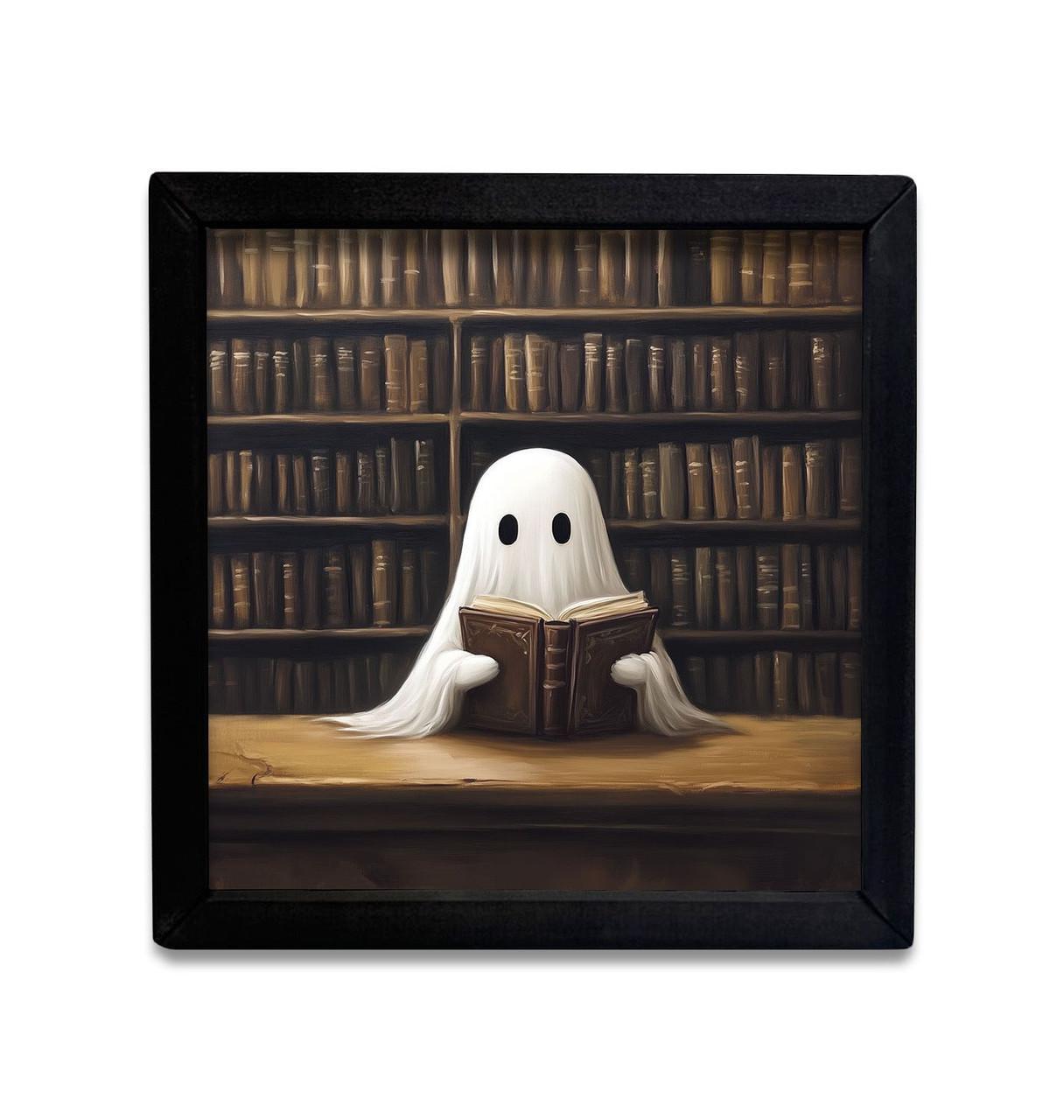 Ghost Library Box Frame 12x12