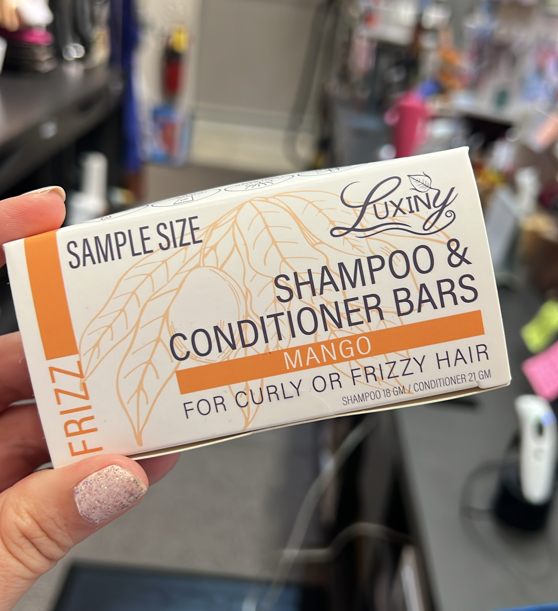 Mango Shampoo & Conditioner Bar Sample Set