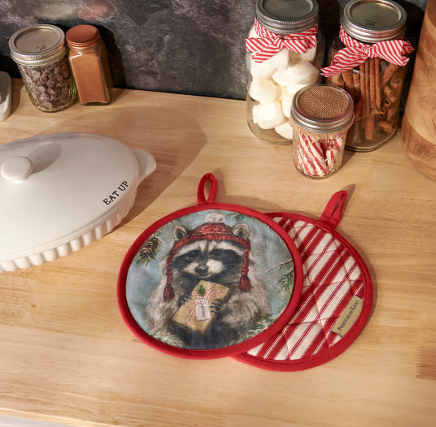 Hot Pad Set-Winter Animals