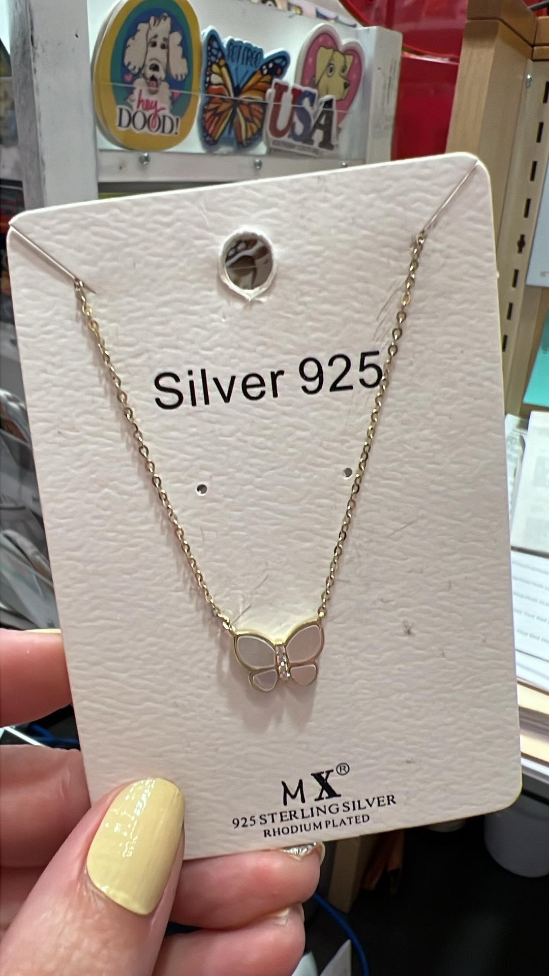 Butterfly Pearl Wing Necklace