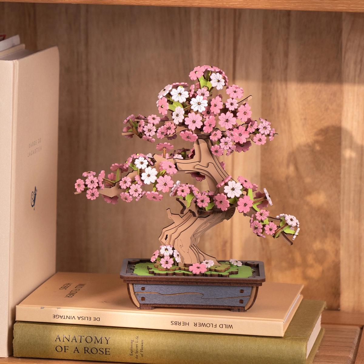 Rolife 3D Puzzle Creation Set - Sakura Bonsai