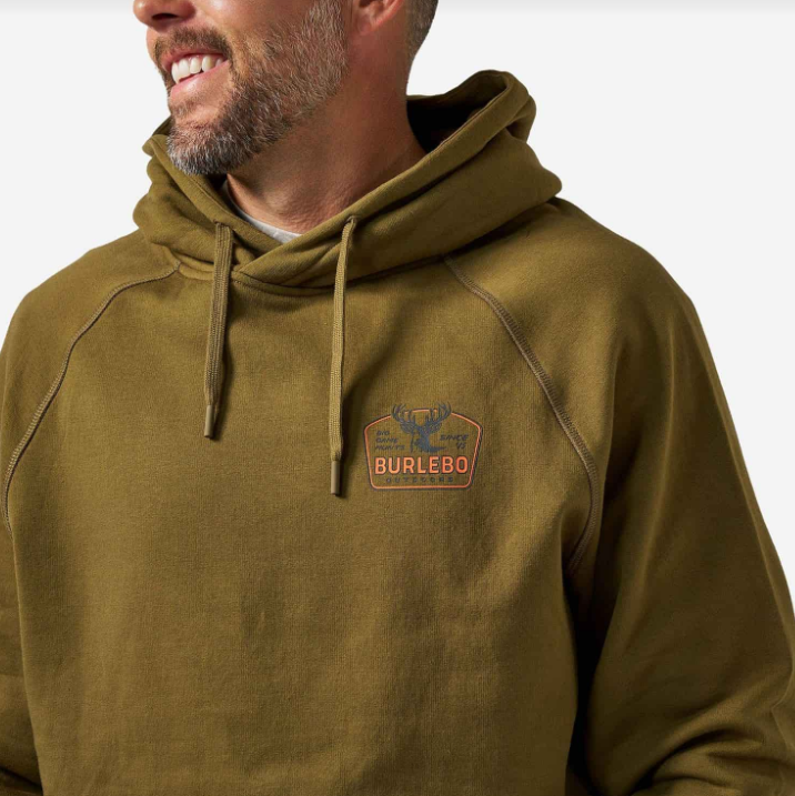 Fleece Hoodie - Big Game Hunts - Hunter Green