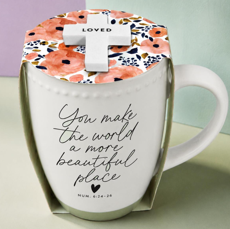 Mug Wrapped In Love World Loved 18oz