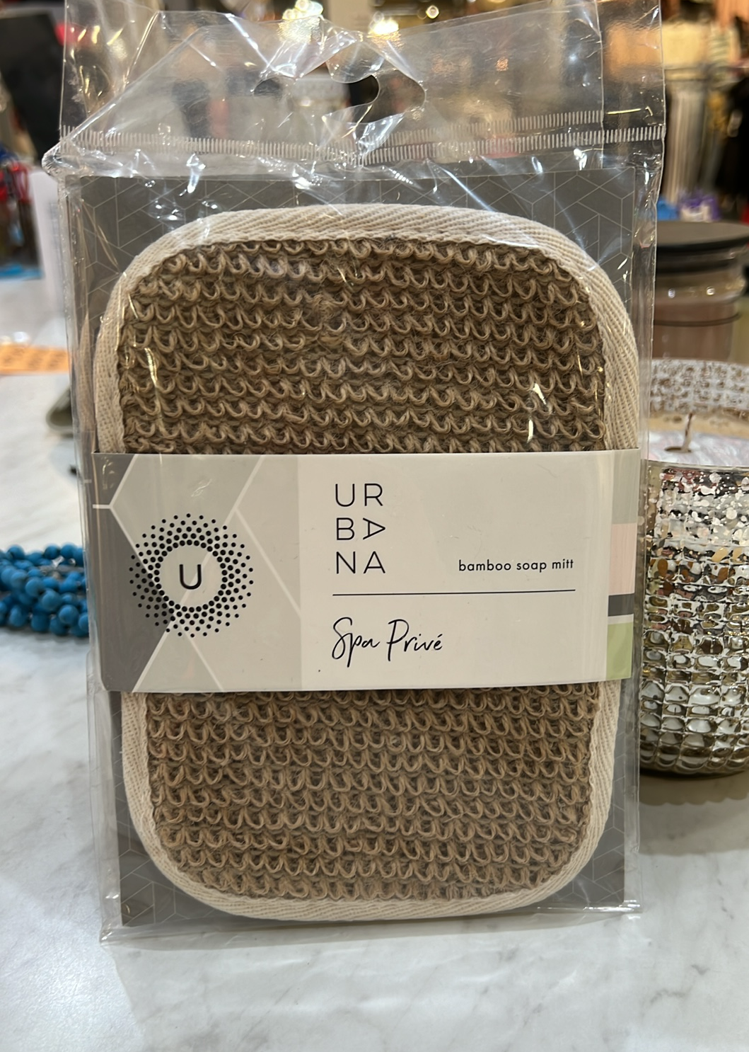 Bamboo Soap Mitt