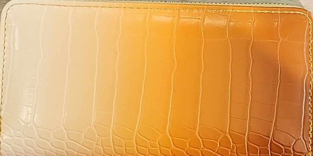 Orange Ombre Wallet
