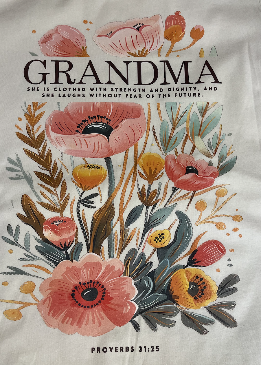Grandma Floral Tee