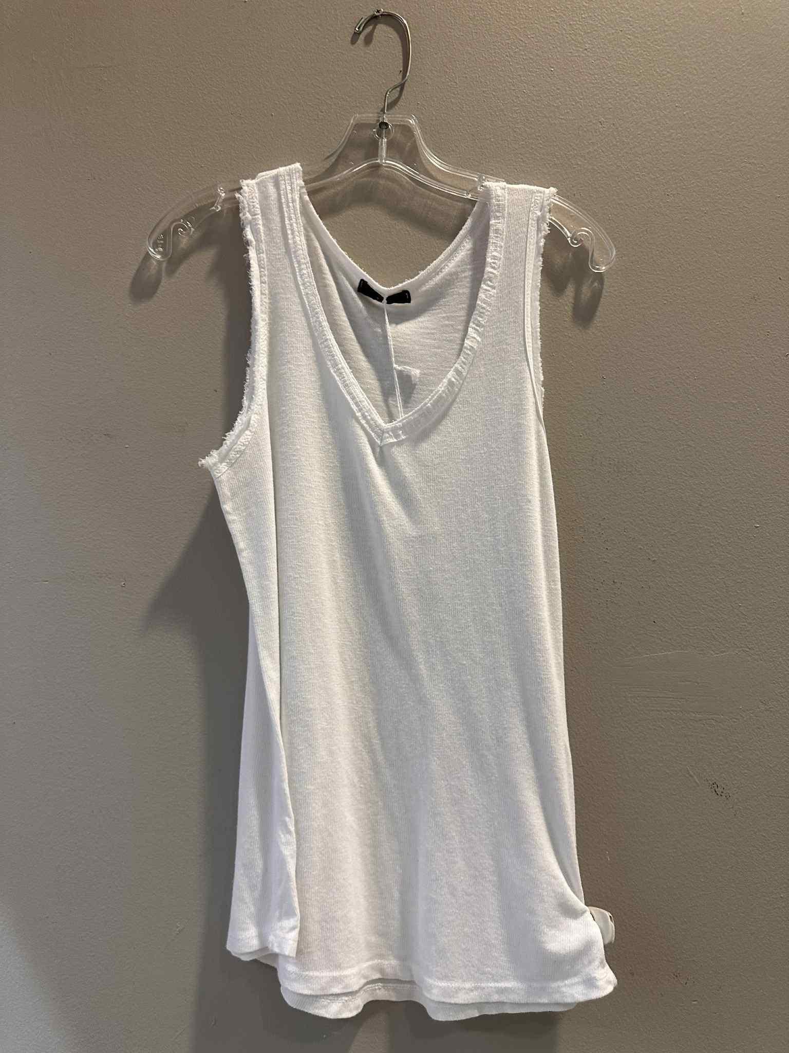 Sequin V-Neck Tank O/S