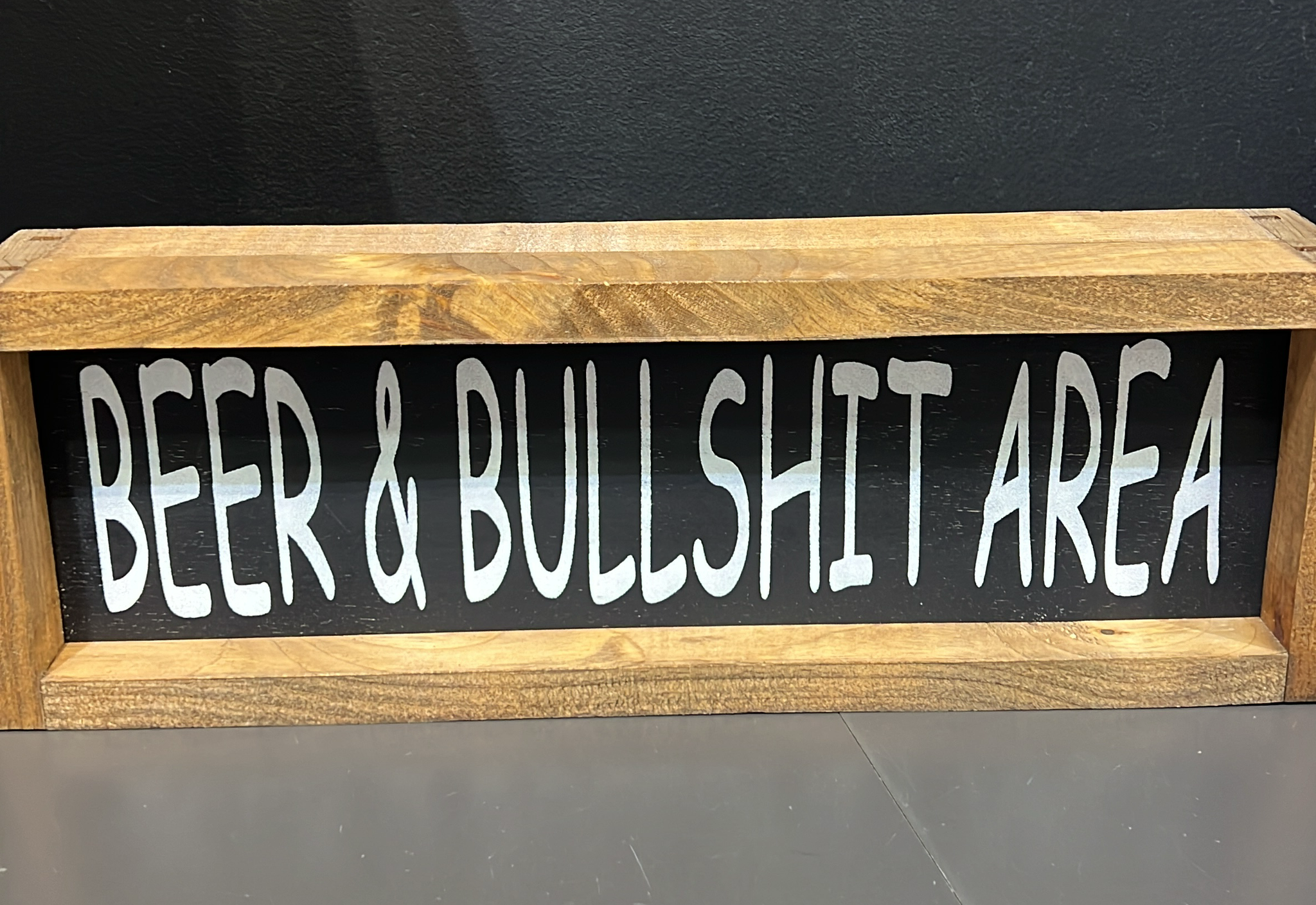Beer & Bullshit Sign