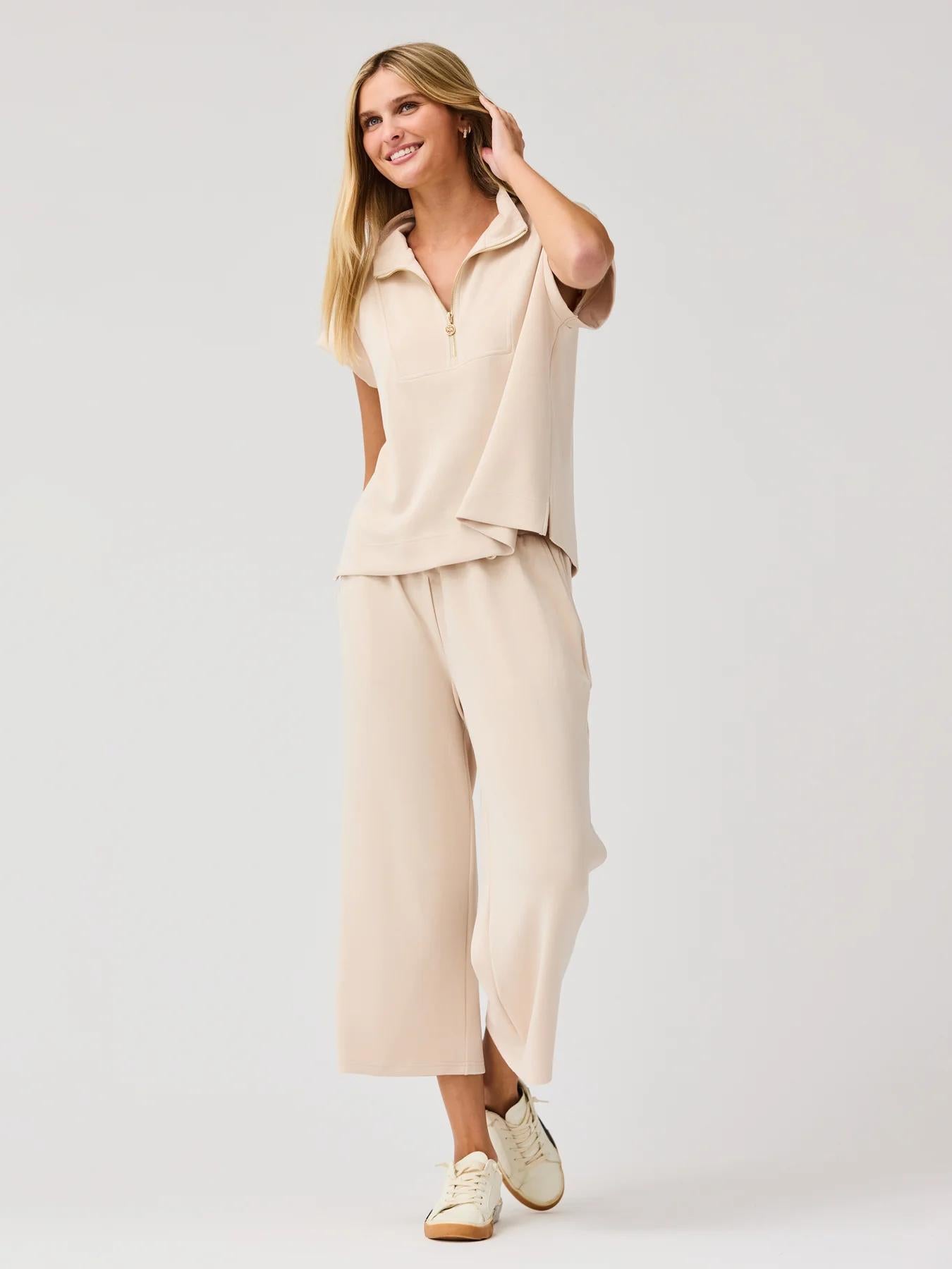 Sabrina Cropped Pants | Sand