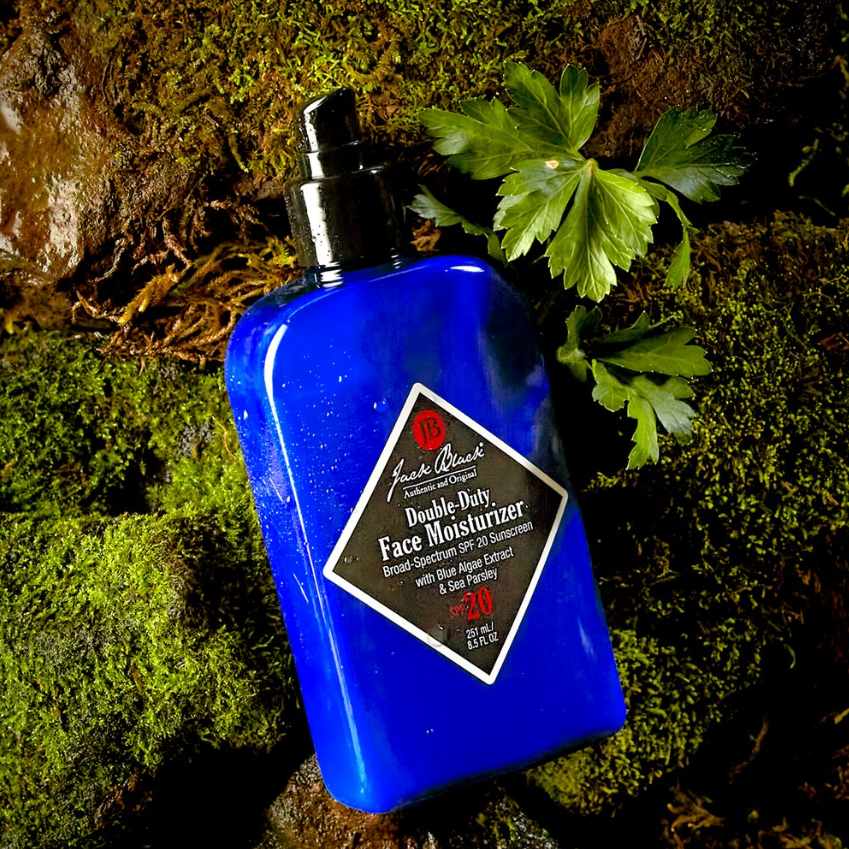 Jack Black Double-Duty Face Moisturizer SPF 20 with Blue Algae Extract & Sea Parsley 8.5fl oz