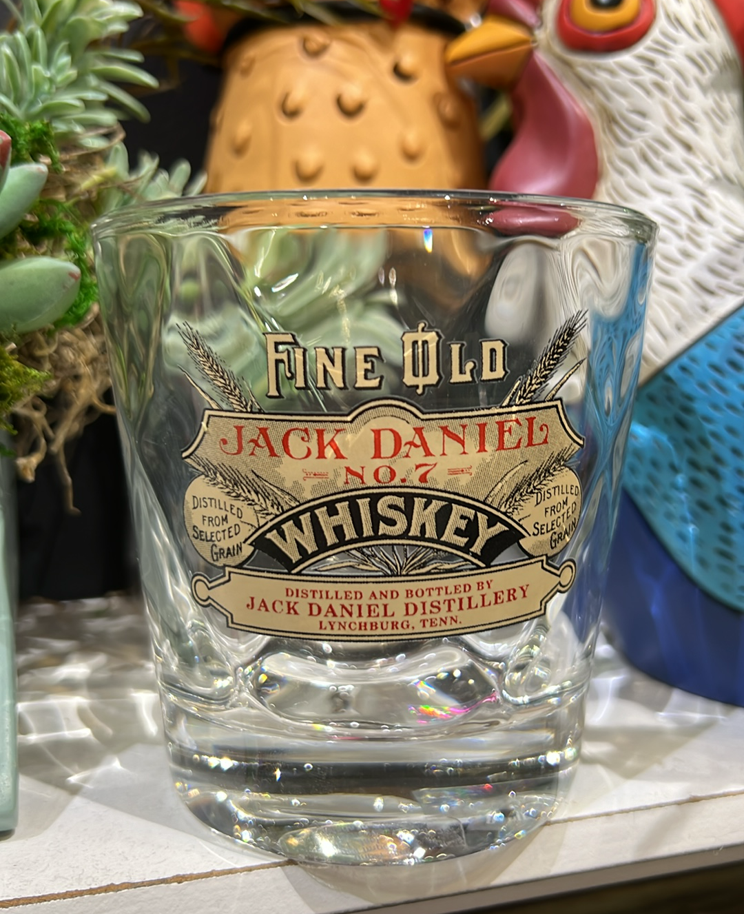 Jack Daniels Old Time Whiskey Glass