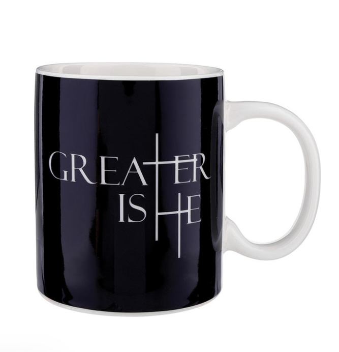 Greater Is He Collection Coffee Mug