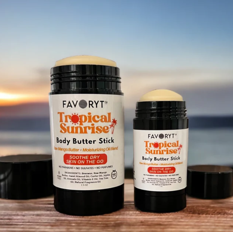 Tropical Sunrise Mango Butter Skin Balm Stick