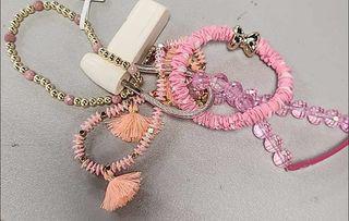 Stone Bead Gold Plated Bracelet