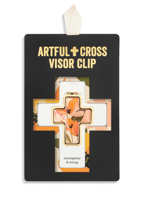 Artful Cross Visor Clip
