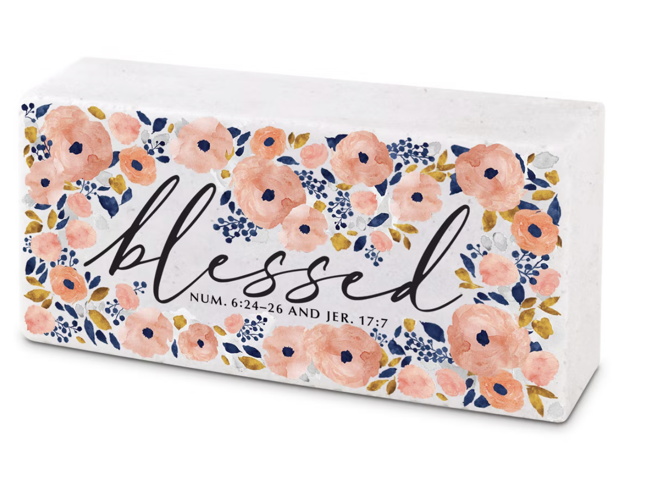 41302 Blessed Scripture Block