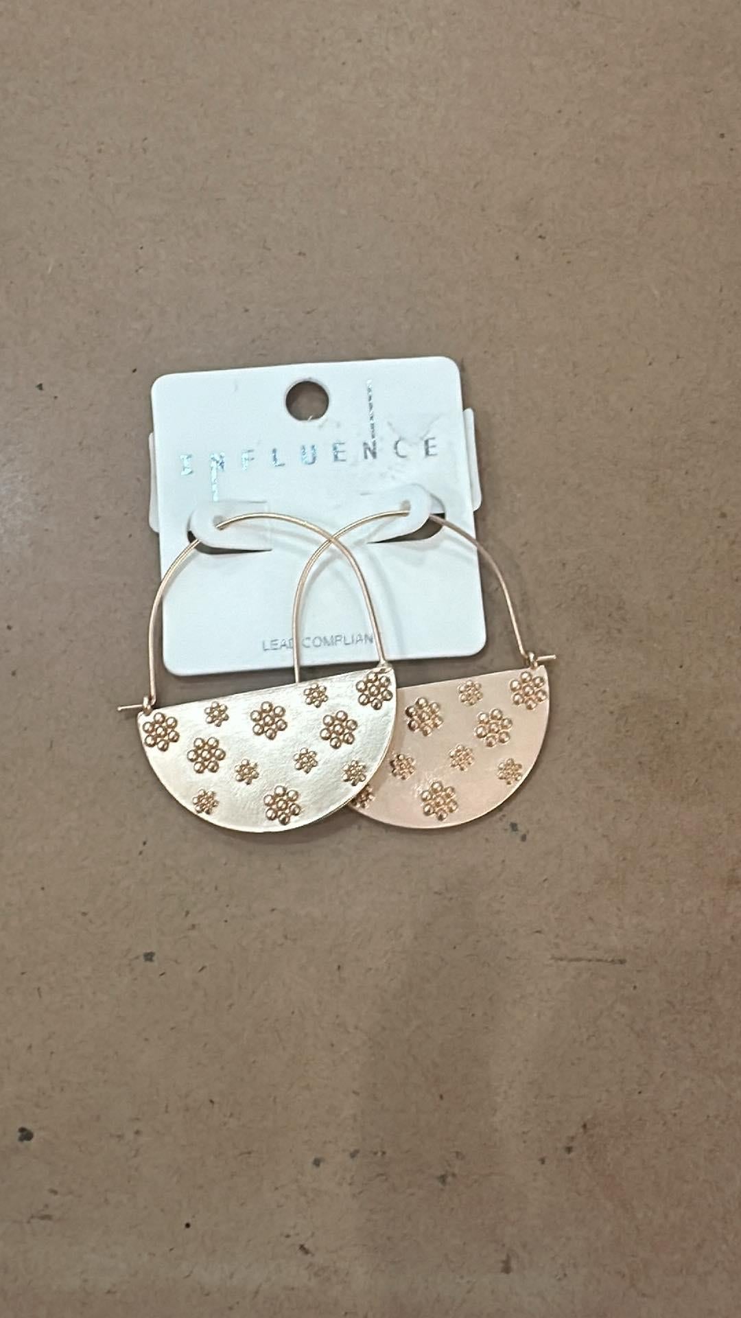 Flower Pressed Earrings