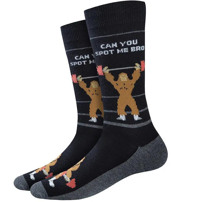 Spot Me Bigfoot Socks