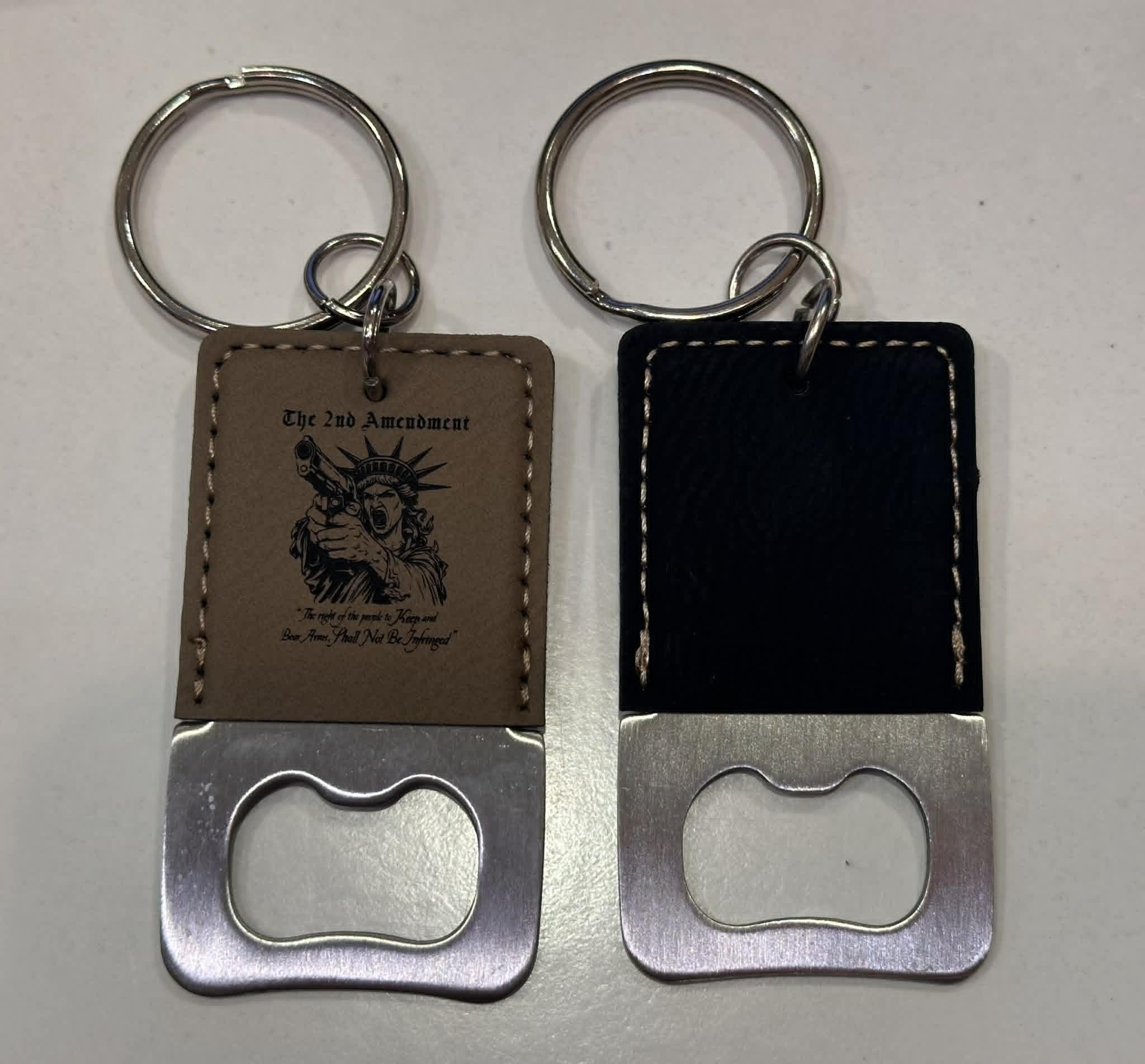 Engravable Bottle Opener Keychain