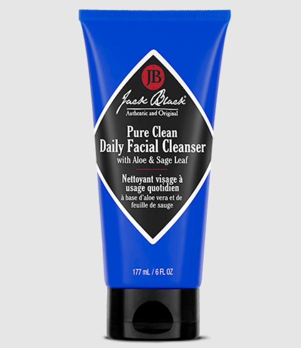 Jack Black Pure Clean Daily Facial Cleanser with Aloe & Sage Leaf