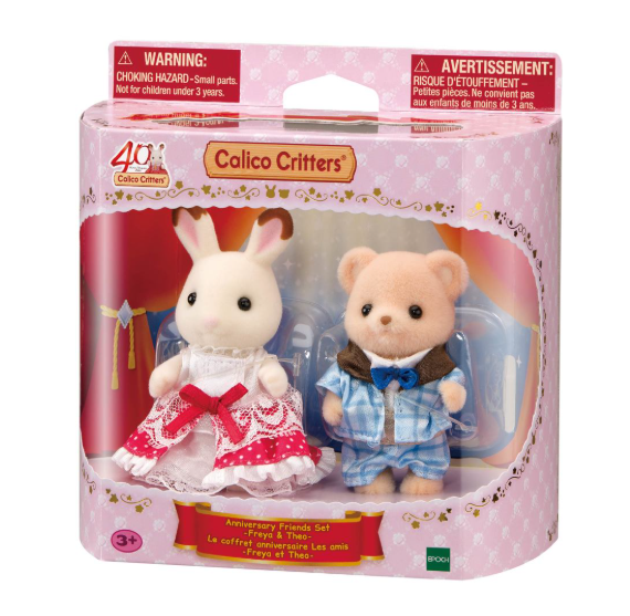 Calico Critters® Anniversary Friends Set -Freya & Theo