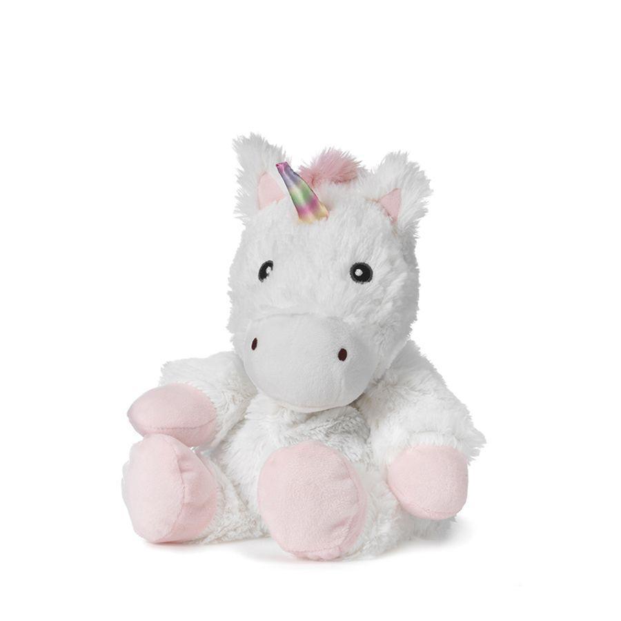 Cozy Plush White Unicorn Warmie
