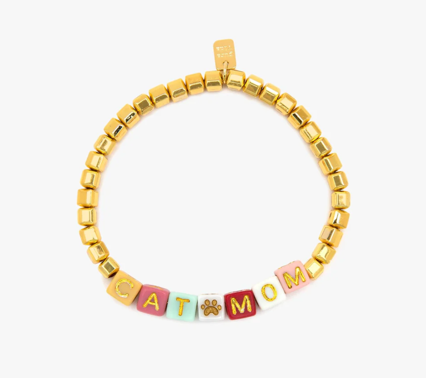 Cat Mom Stretch Bracelet