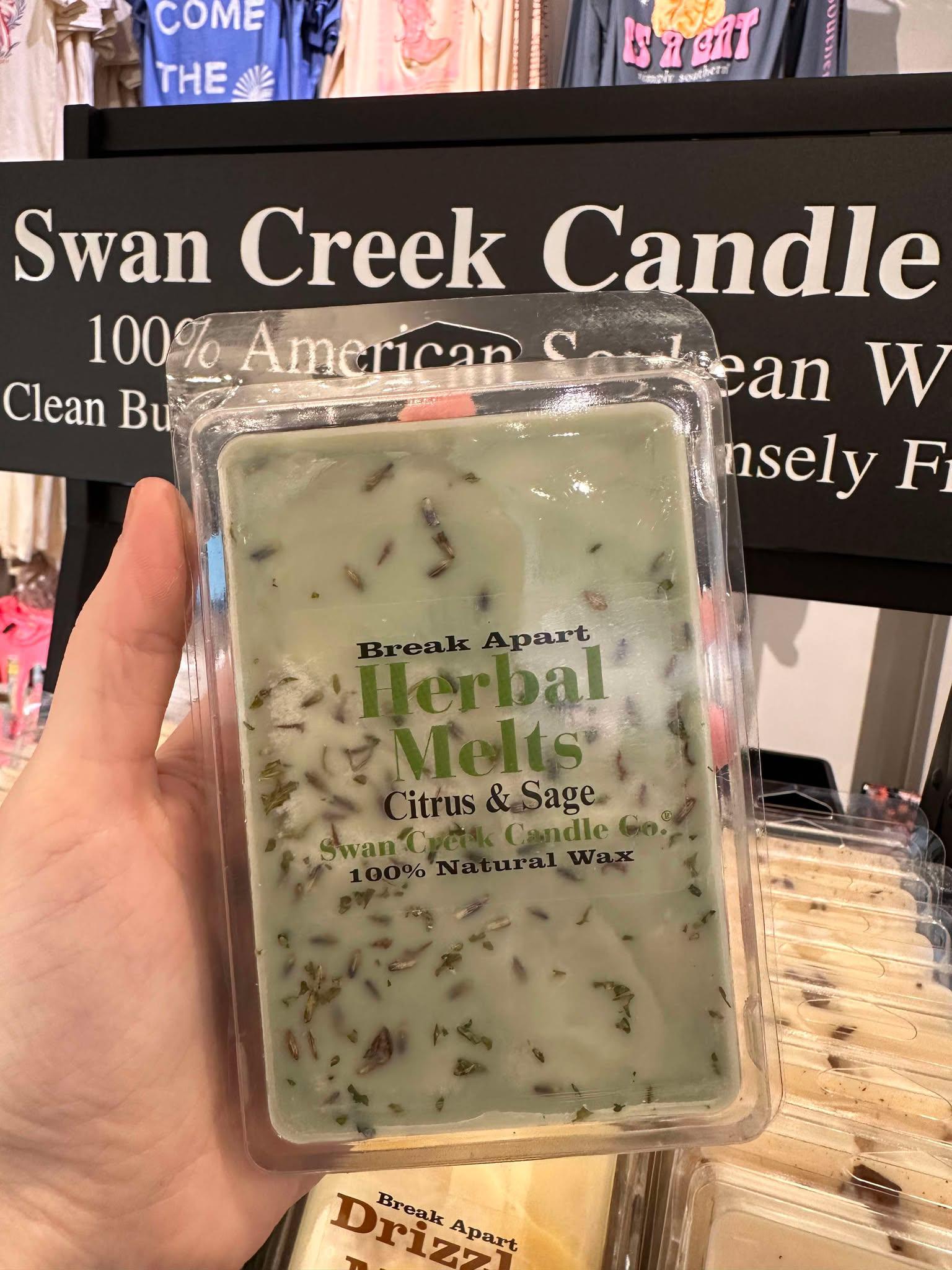 Swan Creek Herbal Melts - Citrus & Sage
