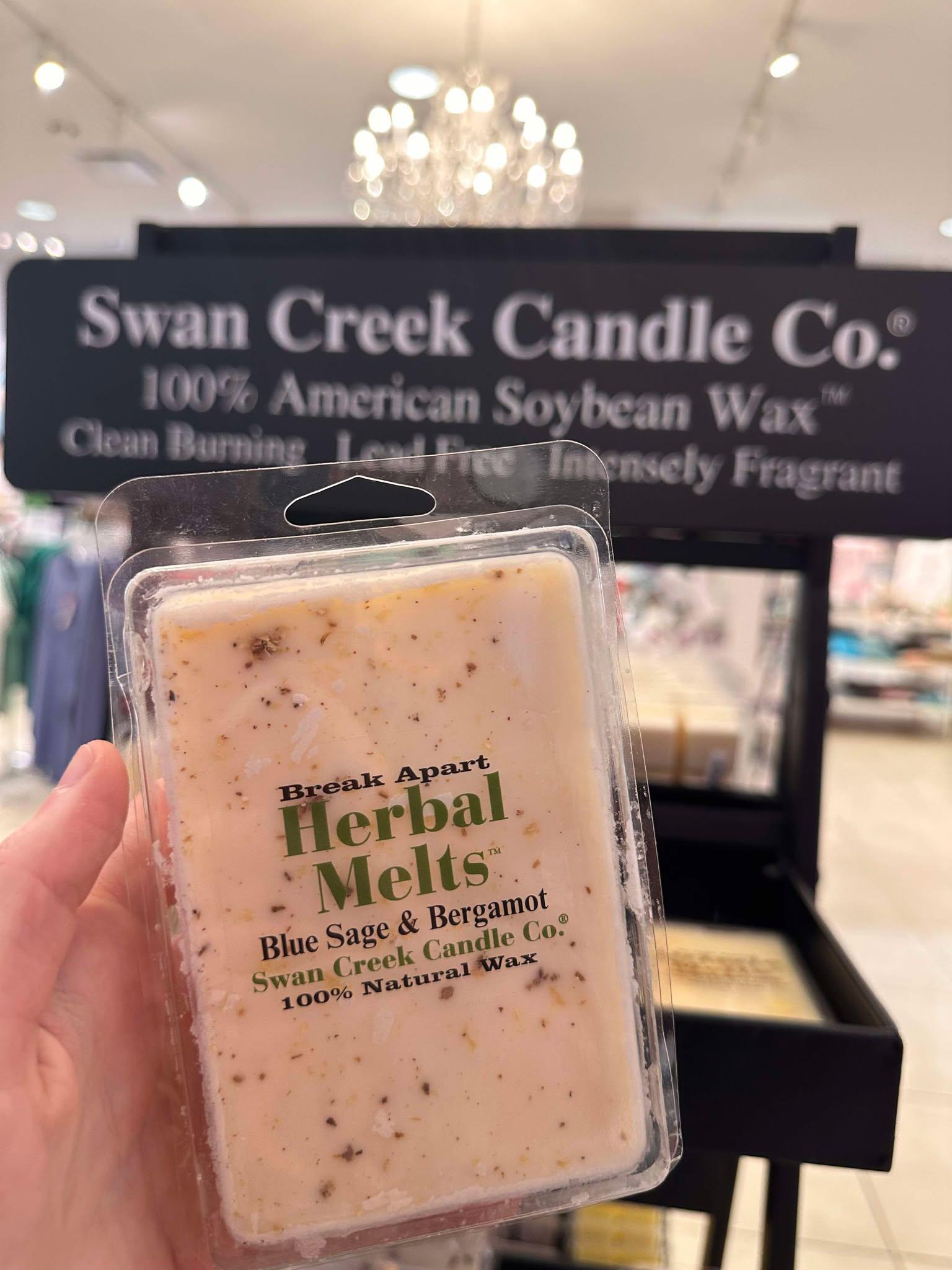 Swan Creek Herbal Melts - Blue Sage & Bergamot