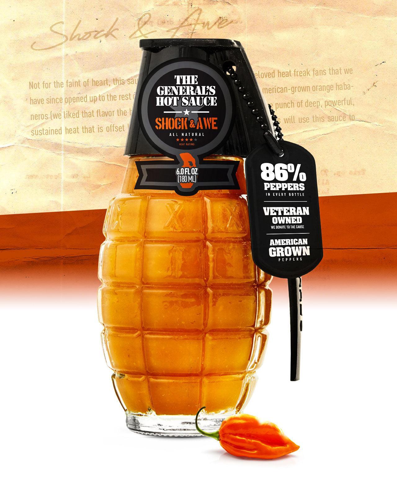 Shock & Awe The Generals Hot Sauce