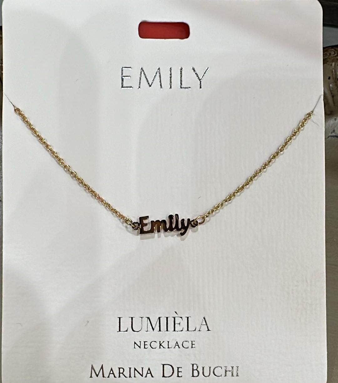 Emily Name Necklace