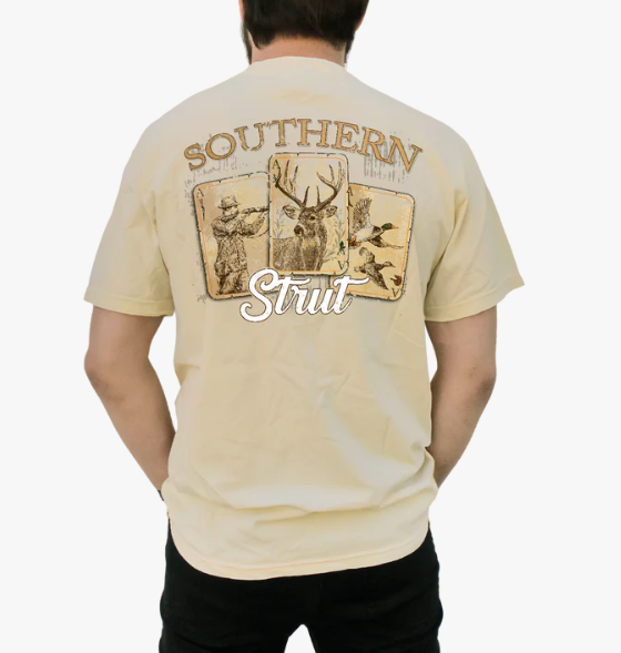 THREE OF A KIND – Vintage Sportsman Tee