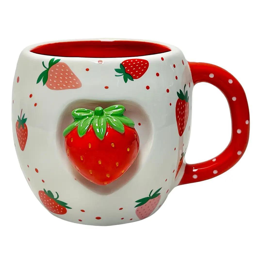 Strawberry Bobble Mugs - 22 oz