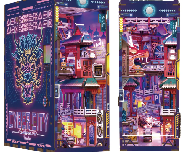 Cyber City DIY Book Nook Kit