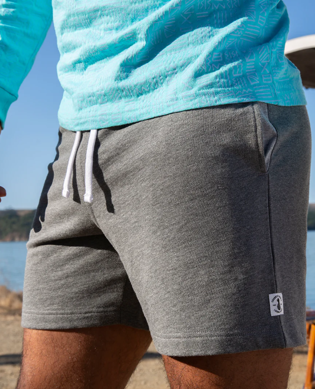 The Schwort 5.5 Grey Heather Shorts