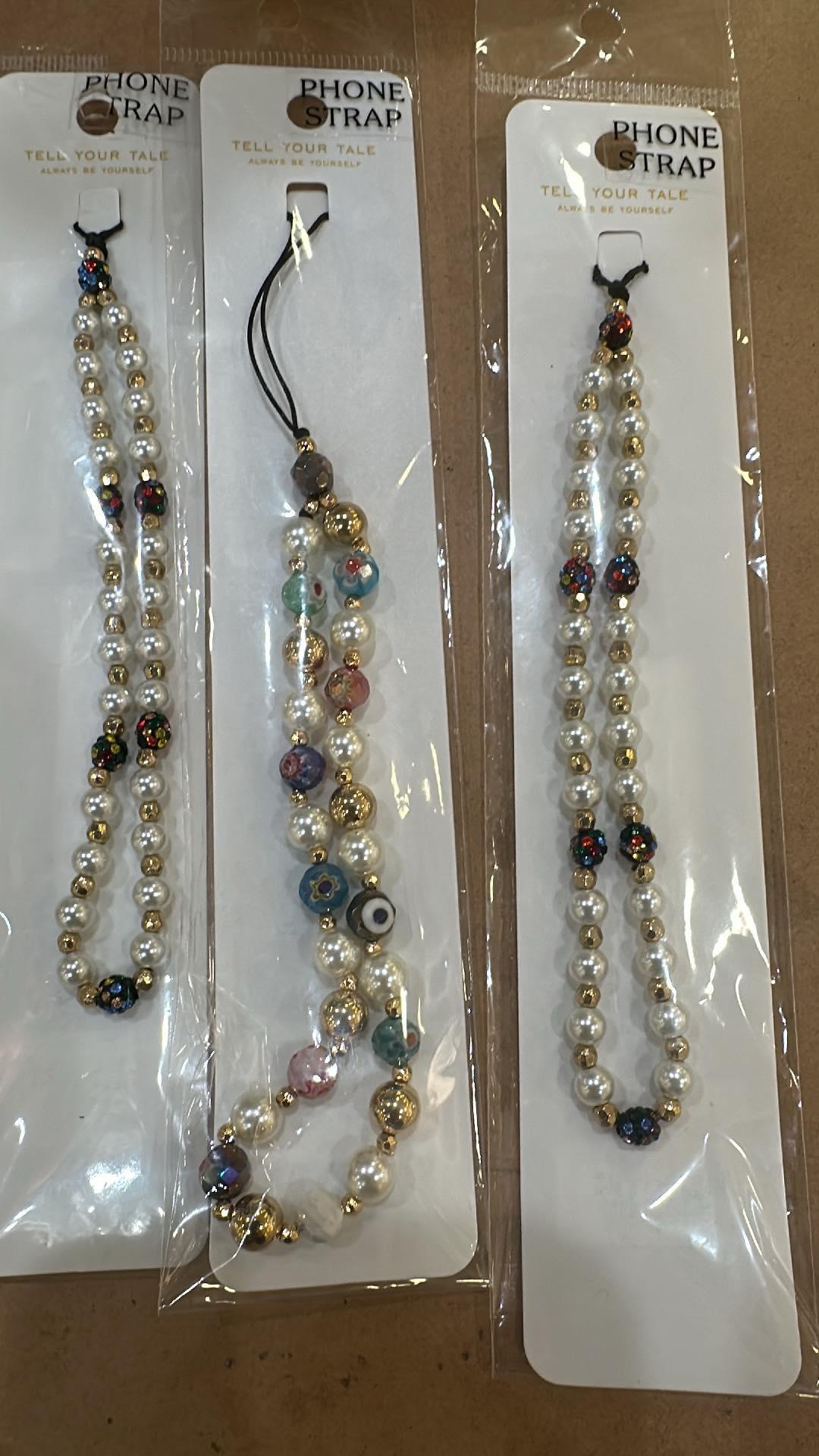Beaded Phone Charm