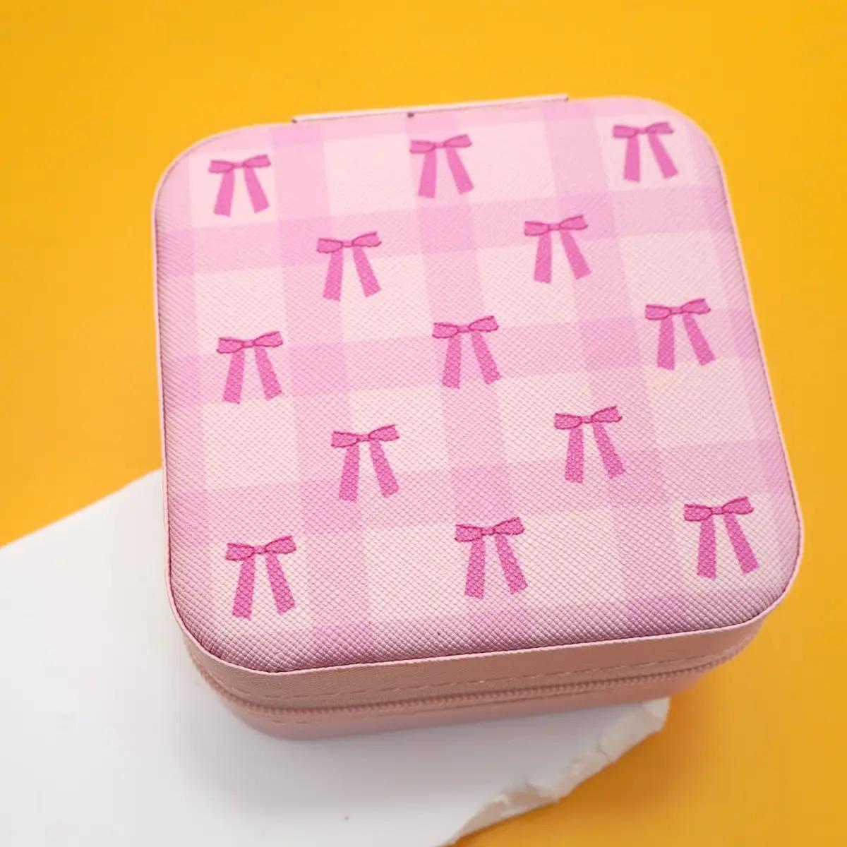 Designed Jewelry Organizer Travel Box Case