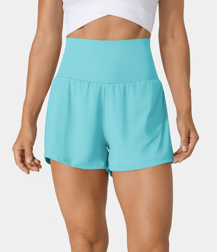 Loka Blue 2-in-1 Yoga Short