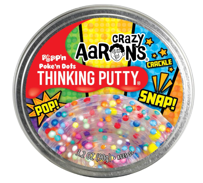 Crazy Aaron's Thinking Putty® - Popp'n Poke'n Dots