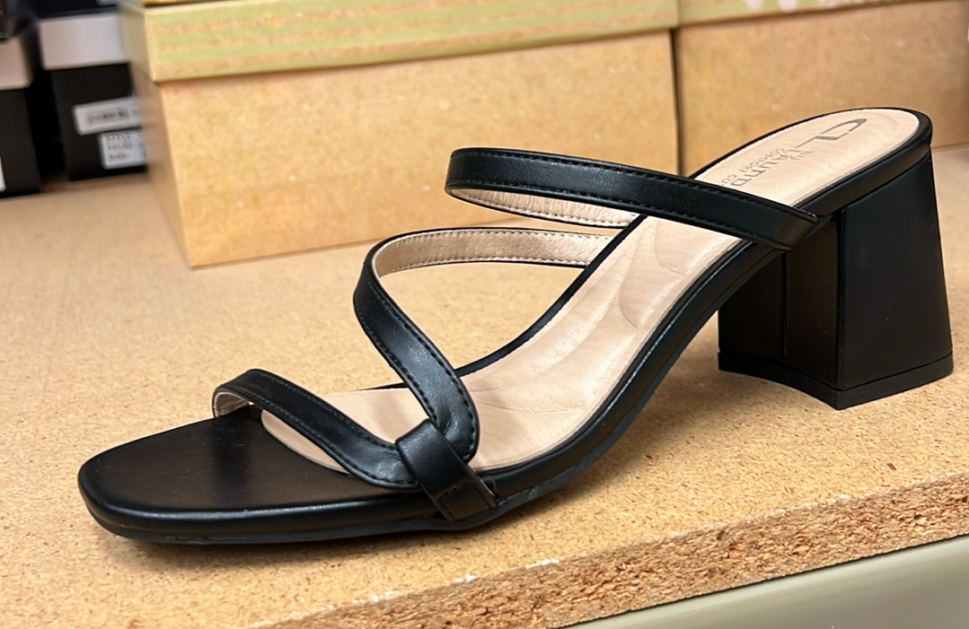 Blaine Black Sandals