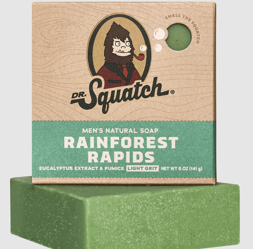 Rainforest Rapids Dr. Squatch Soap