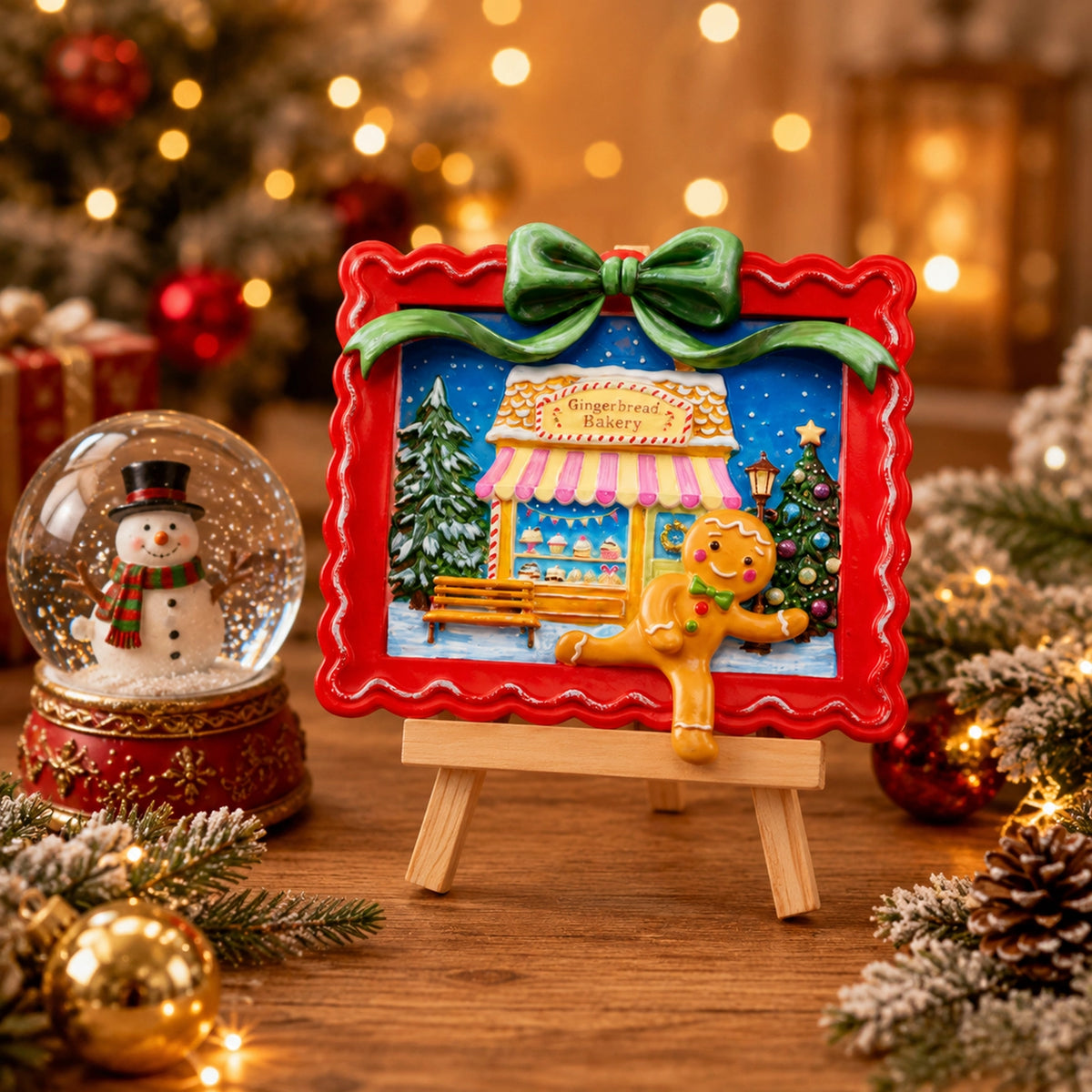 Craft Hero Muddies™ - The Great Gingerbread Getaway - DIY 3D Wall Frame