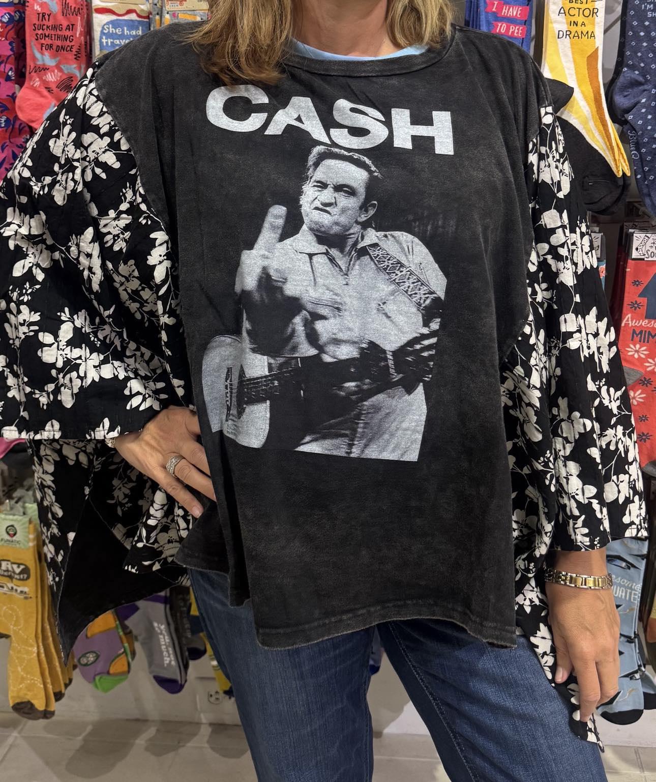 Johnny Print Flower Top