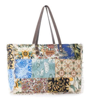 Sundial Hollow Weekender Bag in Multi Patch