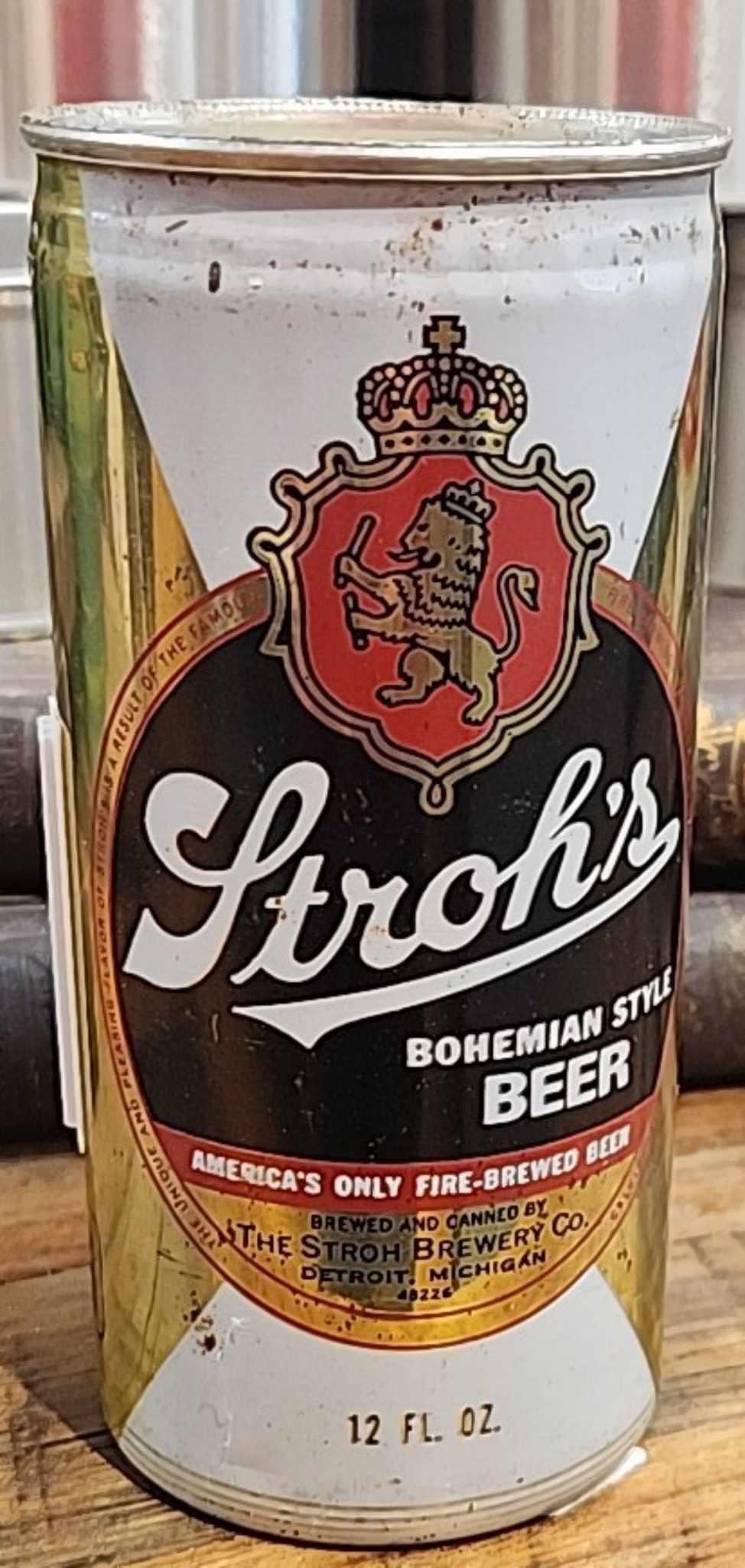 Vintage Beer Can Candle