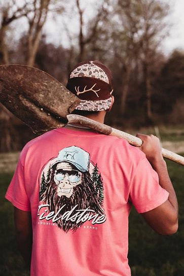 BIGFOOT TEE IN WATERMELON