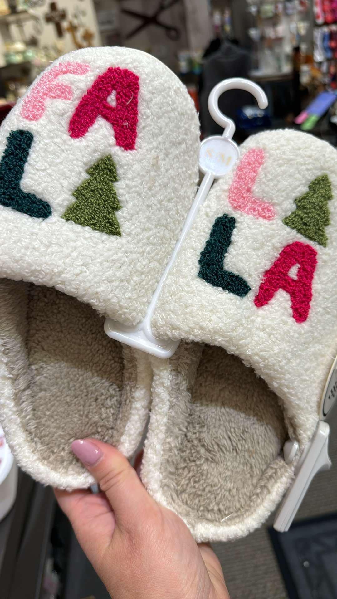 Fa La Christmas Slippers