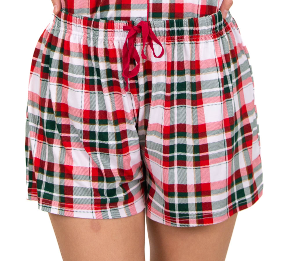 Mansfield Plaid Sleep Shorts