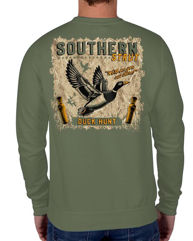 Duck Hunt Label - Southern Strut Long Sleeve Tee