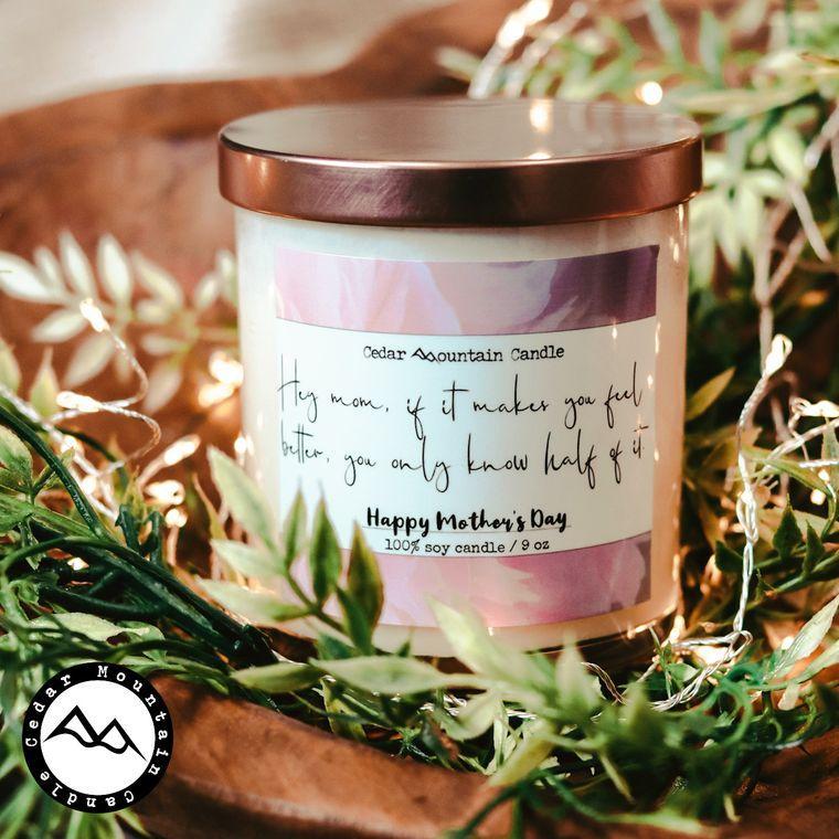 Only Half Of It Candle